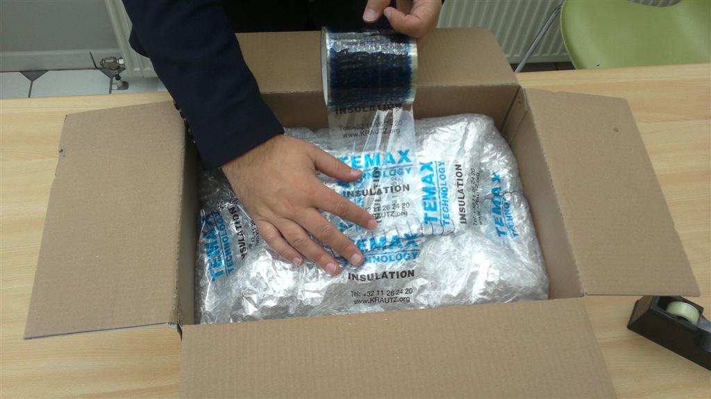 Krautz Temax caisse carton isolée produits frais congelé surgelé