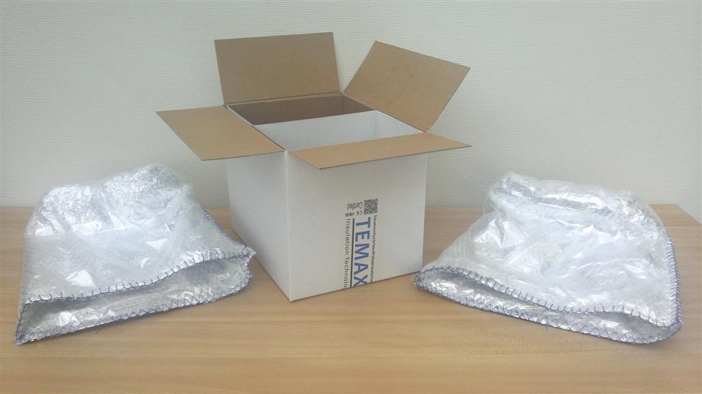 Krautz Temax bitemp thermal insulated cardboard box