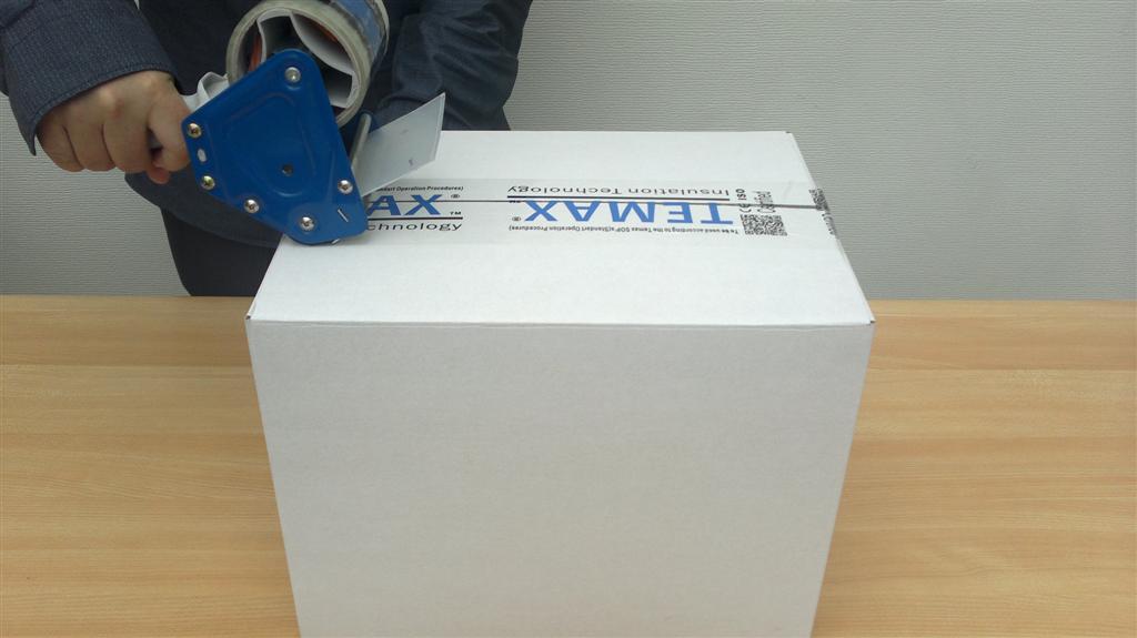 Krautz Temax isolierte Karton box temperaturschutz Frischwaren Mopro Kühlprodukte