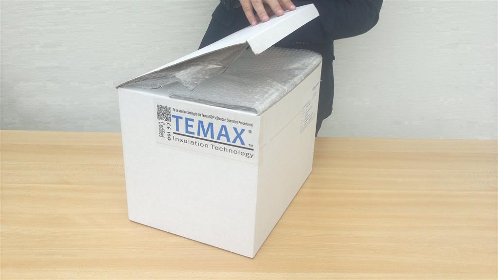 Krautz Temax isolierte Karton Lebensmittel Pharmazeutika Medizienen Medikamente