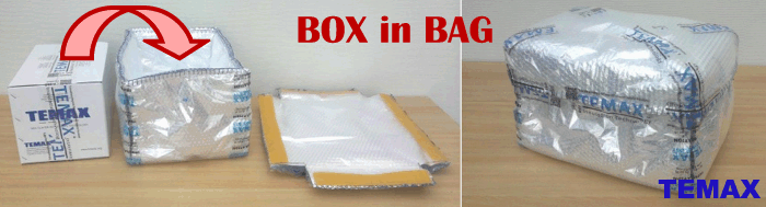 Krautz Temax box in bag thermal Insulated cardboard box insulation