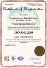 Krautz TEMAX ISO-9001 certificate Zertifikat Certificaat