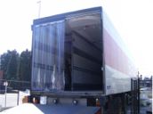Krautz Temax strip door curtains, streifenvorhaenge LKW, strokengordijn vrachtwagen koelwagen