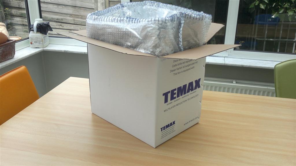 Krautz Temax BAG in BOX Isolierte Karton Inlay