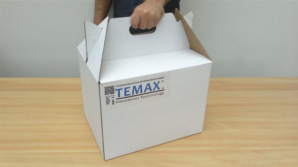 Krautz Temax geïsoleerde doos met handgreep handgrepen