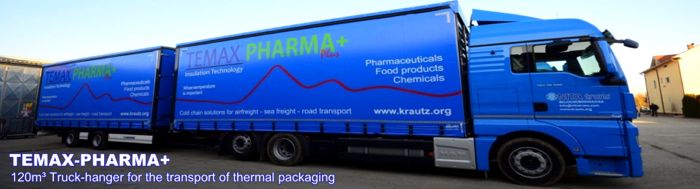 Nitatrans transport pharmaceuticals packaging