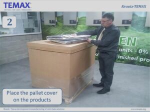 Remax insulated thermal cover for pallets