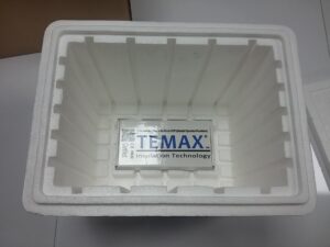 Temax EPS Polystyrene box for hot cold temperature protection