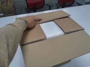 EPS doos en karton doos voor temperatuurbescherming