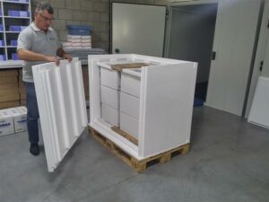 Temax pallet shipper pallet box insulated passive cooling airfreight