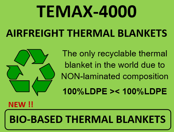 TEMAX 4000 recyclable thermal blanket