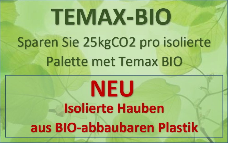 TEMAX BIO abbaubare plastik thermohauben