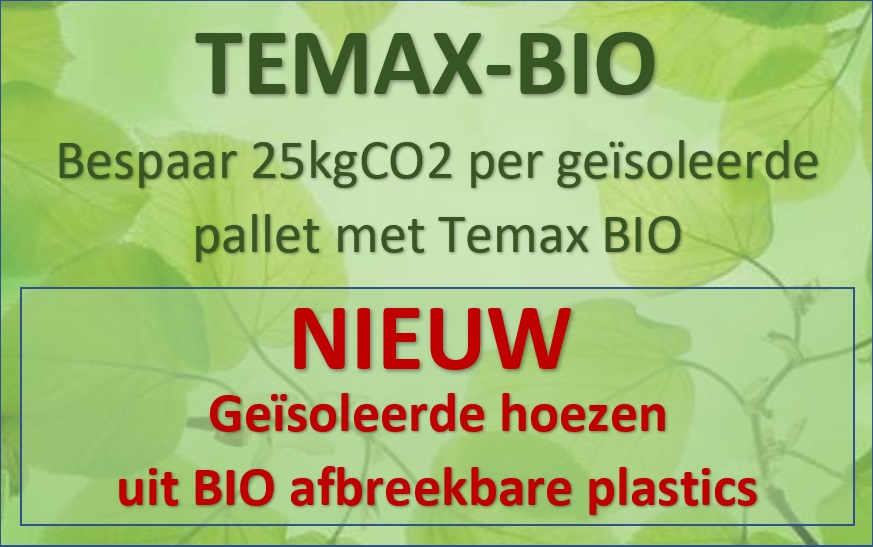TEMAX BIO afbreekbare thermohoezen plastic