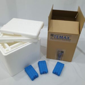 Gebrauchsfertige EPS-Isolierbox mit Kühlfächern
