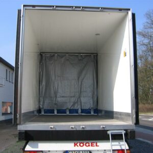 Insulated partition walls for trucks